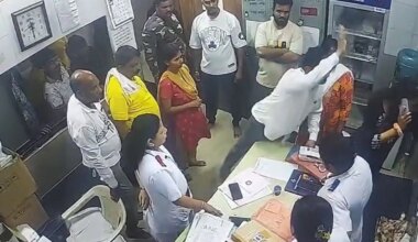 On Camera, Corporator Assaults Woman Doctor, Staff At Thane Hospital