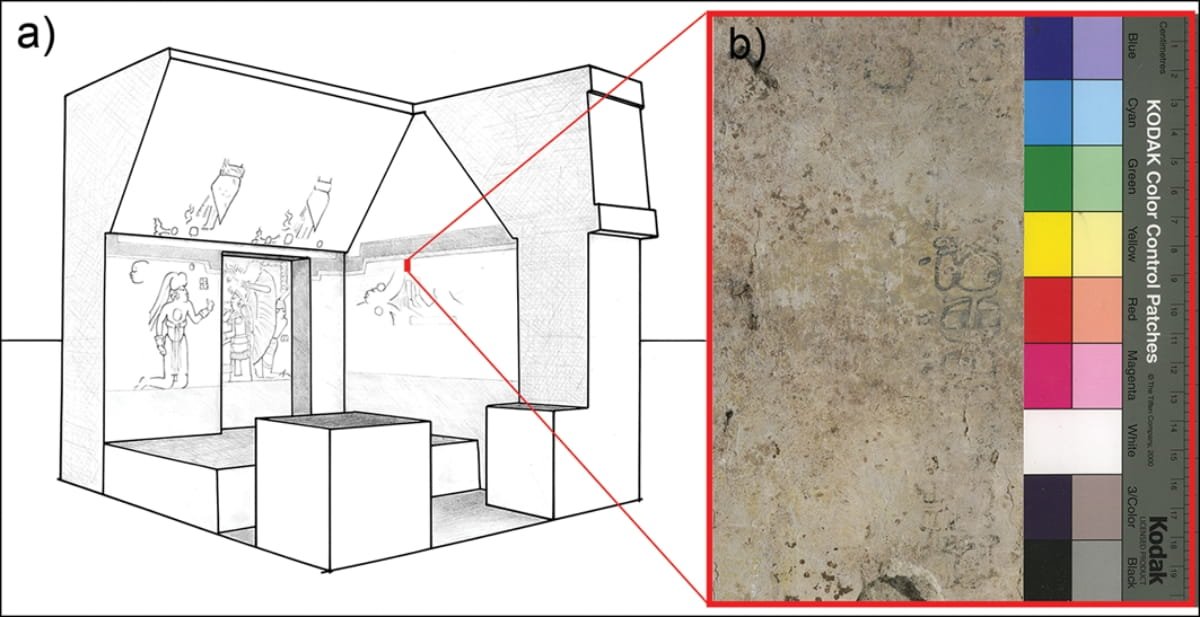First named Maya mathematician identified from 1,200-year-old painted inscription in Guatemala