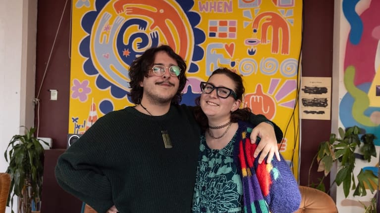 Flatmates Ollie Warren and Sarah Lee say the flat became a pillar of what the Wellington arts and music community can look like.