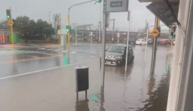 Further downpours for Wellington, Auckland braces for strong gales