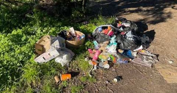 Popular Gisborne surf beach blighted by Illegal rubbish dumping
