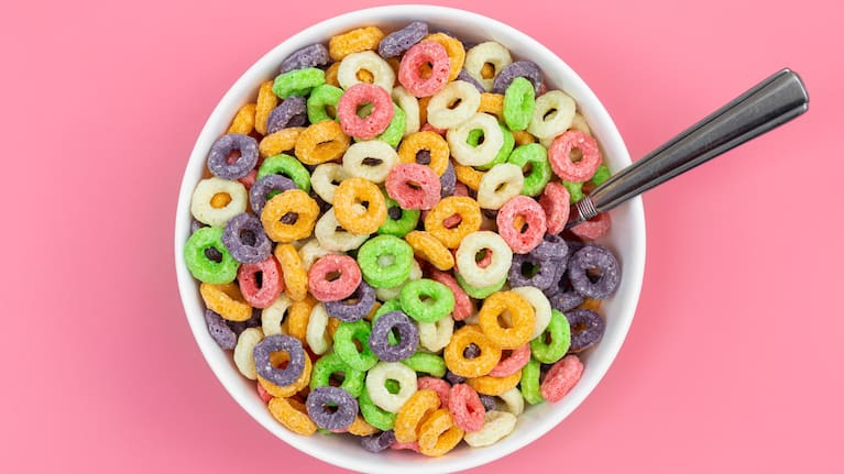 Cereal is not an alternative to dinner in our household.