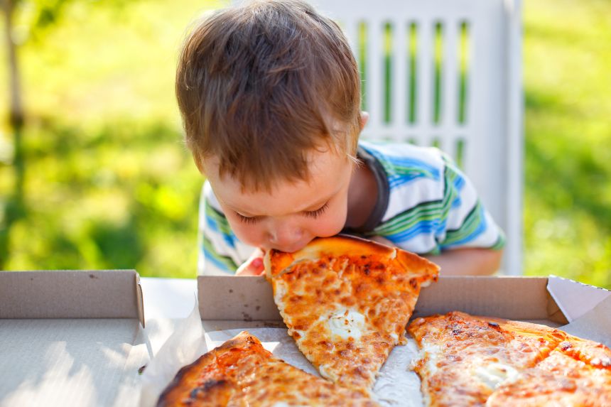 Pizza is a common ultraprocessed food, but nearly 70% of a grocery store is filled with such foods, experts say.