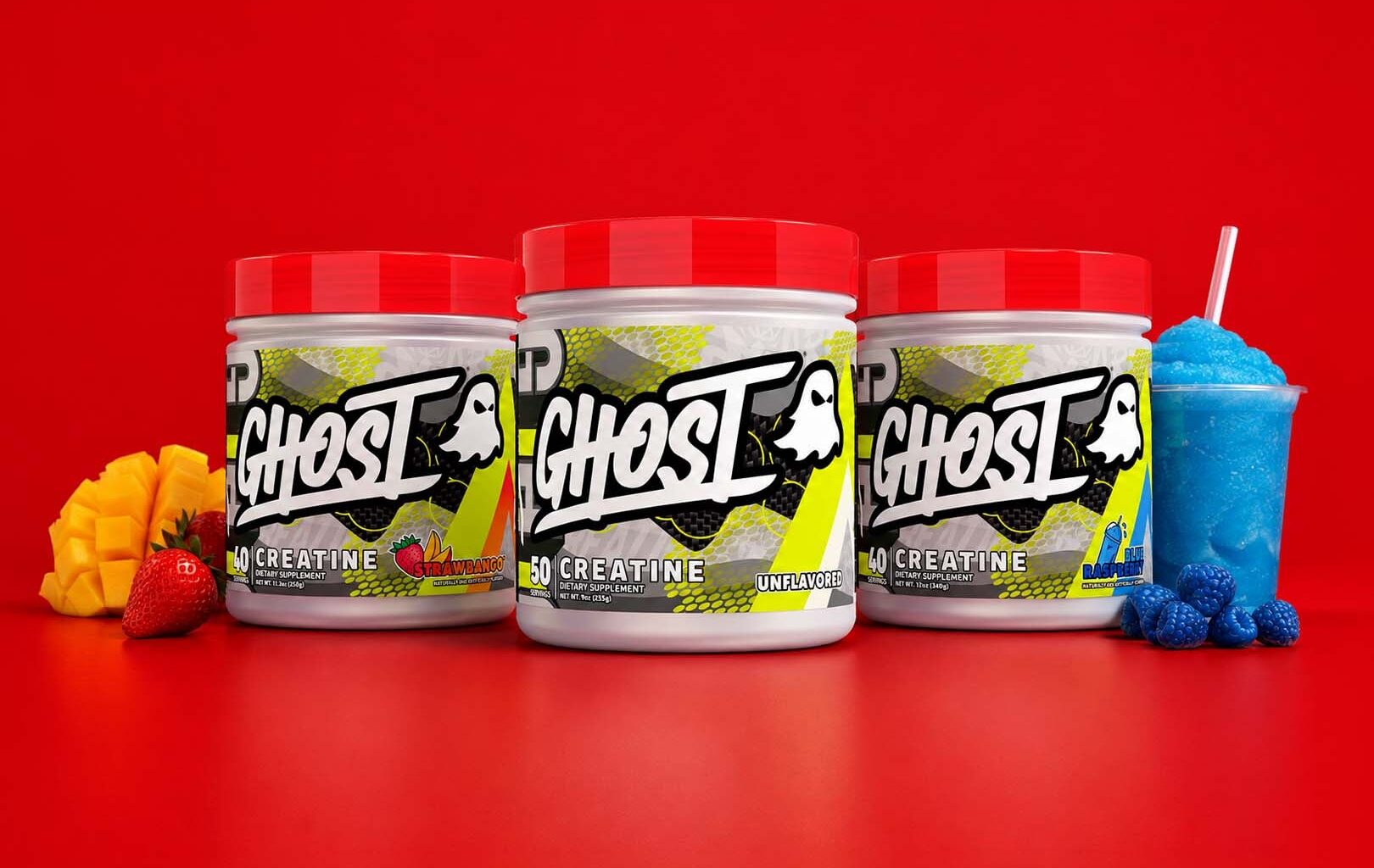 Refreshed Ghost Creatine utilizes OptiCreatine and it's flavored