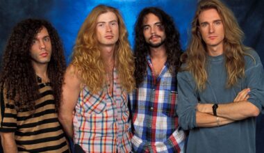 The classic Rust in Peace era Megadeth line-up