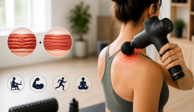 How massage guns aid recovery and muscle relief