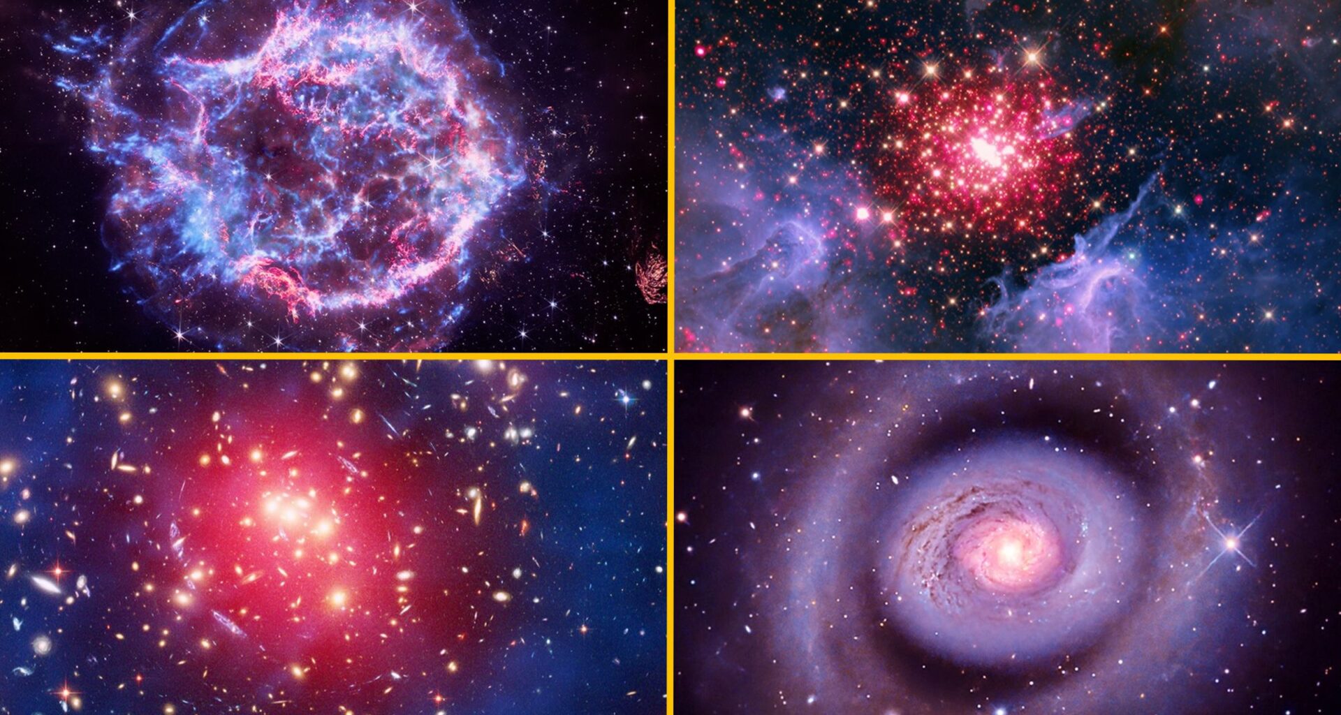 NASA celebrates America's 250th birthday with red, white and blue snaps of the cosmos — Space photo of the week