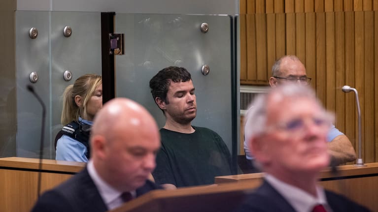 Hayden Tasker at his sentencing