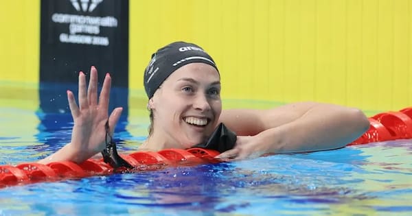 Double bronze for Kiwi swimmers in Glasgow