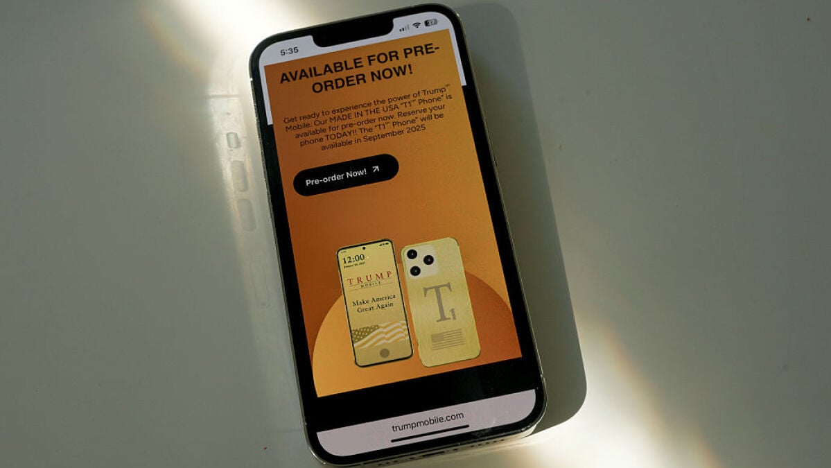 Trump Mobile T1 phone reappears, still no release date