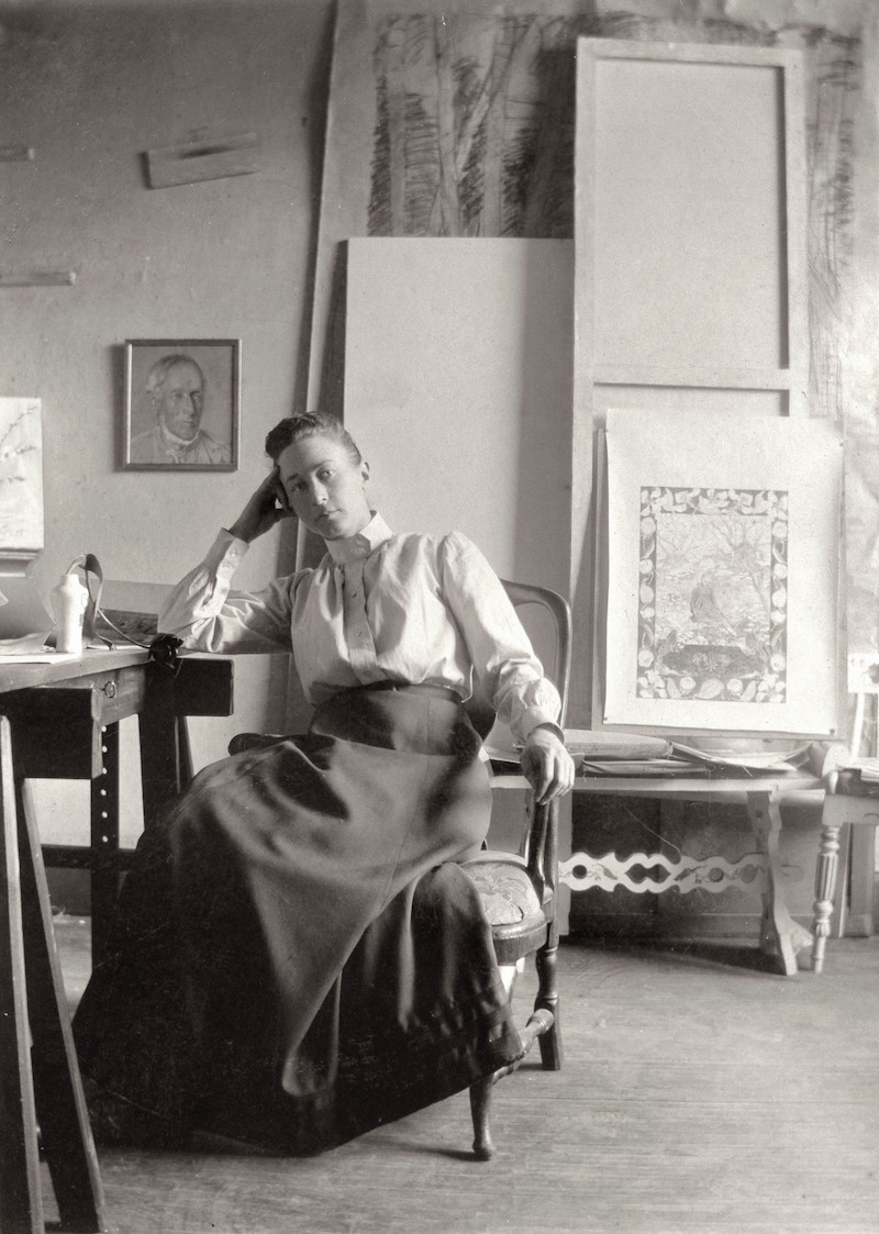 Hilma af Klint, vers 1895, photographie