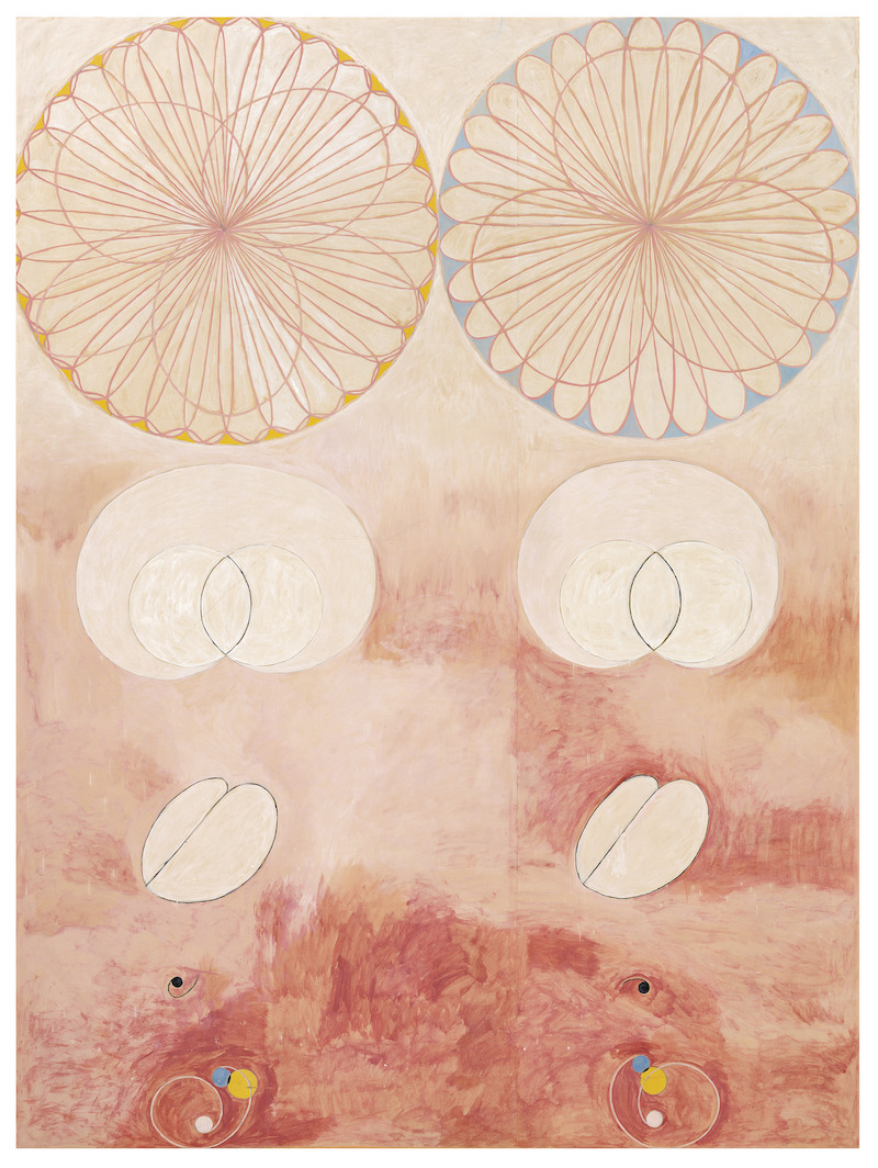 Les Dix plus grands, n° 9 (Vieillesse), 1907,tempera sur papier contrecollé sur toile, 320 × 238 cm, HaK110