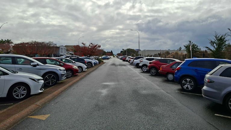 Hinemaru St was a popular all-day free parking spot for inner-city workers, but becomes permit-only today.