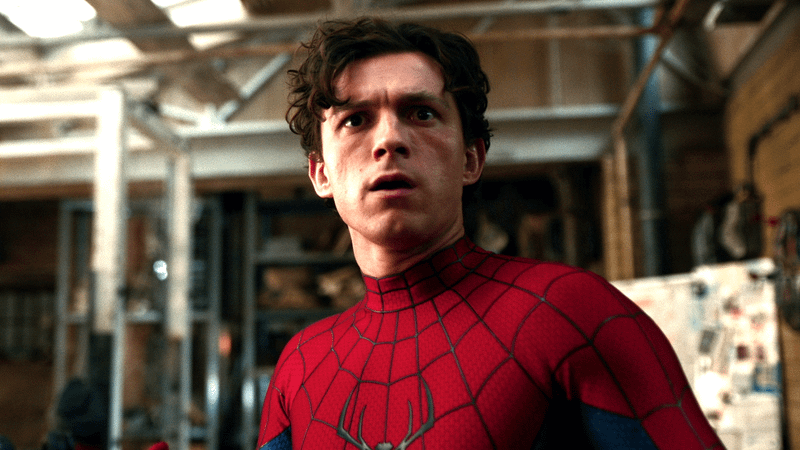 Tom Holland as Spider-Man in Spider-Man: Brand New Day.