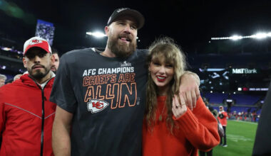 Taylor Swift Dancer’s Husband Defends Dress Color at Travis Kelce Wedding