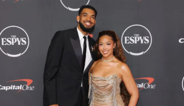 ‘She makes me better’: Karl-Anthony Towns shares what Jordyn Woods means to him as they prepare to tie the knot