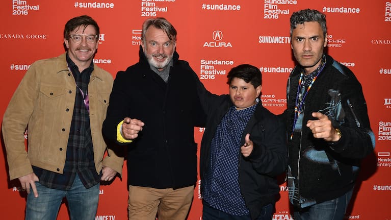 Hunt for the Wilderpeople cast, Sundance 2016.