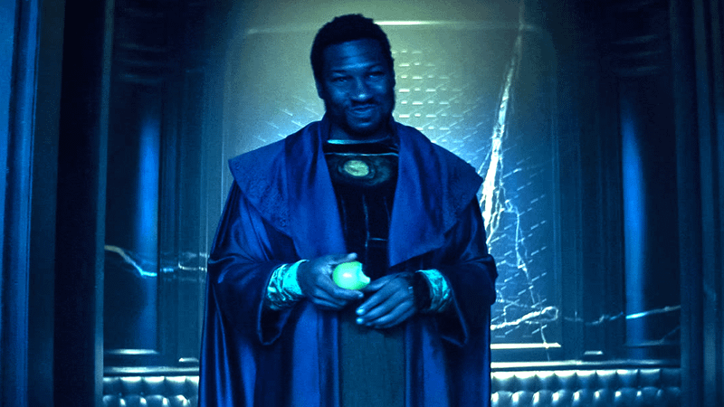 Jonathan Majors as He Who Remains in Loki.