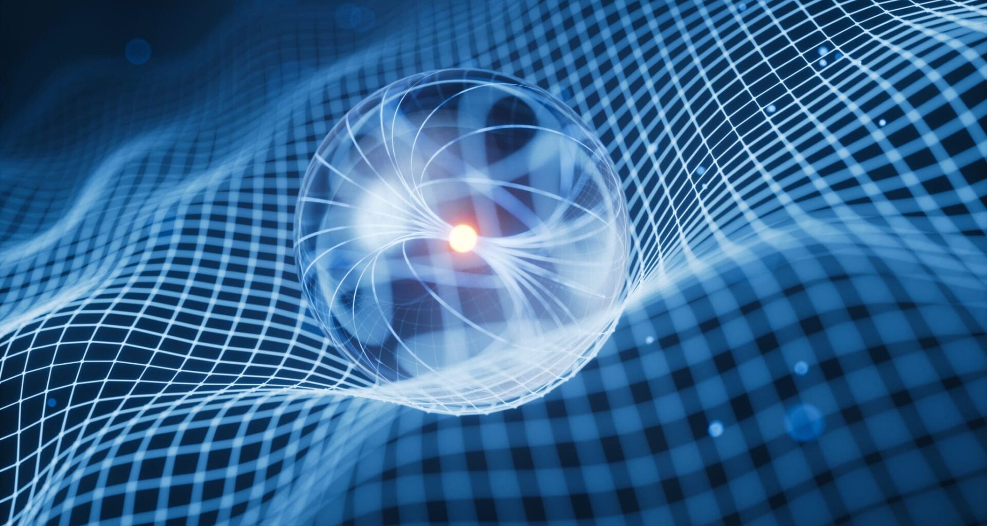 Physics quantum and scientific background, 3d rendering.
