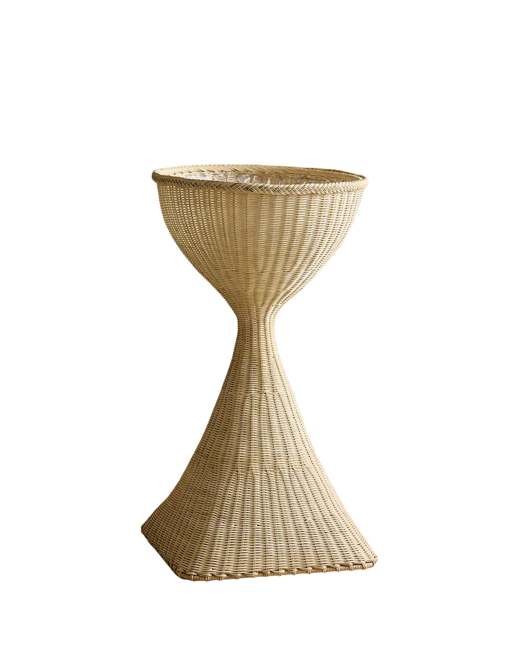 Terrain, Rattan Standing Urn Planter