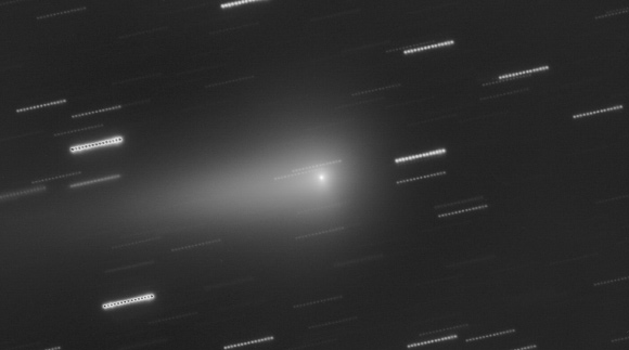 This image of the interstellar comet 3I/ATLAS was taken on January 18, 2026 with the FORS2 instrument on ESO’s Very Large Telescope. Image credit: ESO / O. Hainaut.