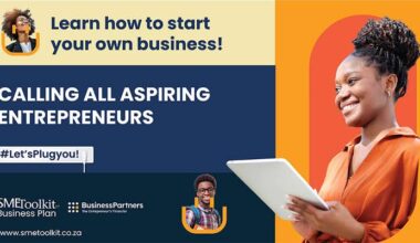 Call For Applications: Business Partners Limited/SME Toolkit SA Business Plan Competition 2026 for Aspiring Entrepreneurs (Training, Mentorship and Cash Prizes)