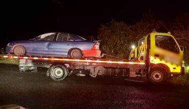 Four arrested, bottles thrown at police in Taranaki driving crackdown
