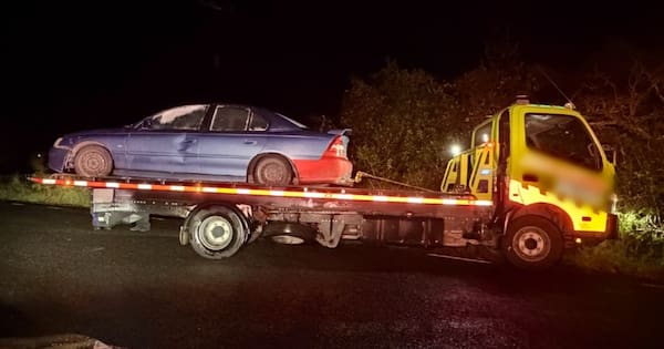 Four arrested, bottles thrown at police in Taranaki driving crackdown