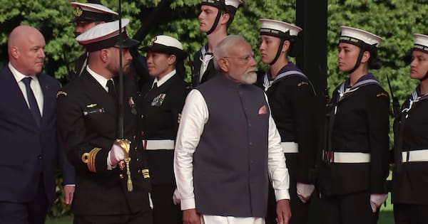 Full video: Indian PM Narendra Modi speaks from Auckland's Viaduct
