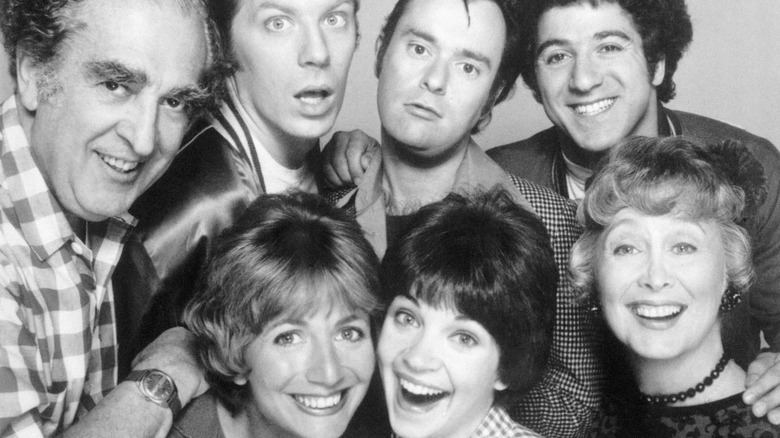 The cast of Laverne & Shirley