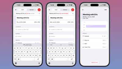 ios 27 calendar natural language