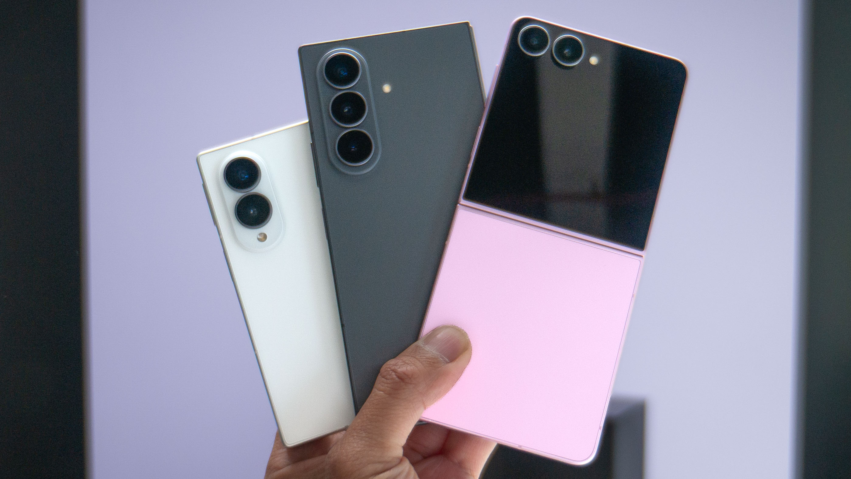Samsung Galaxy Z 8 lineup.