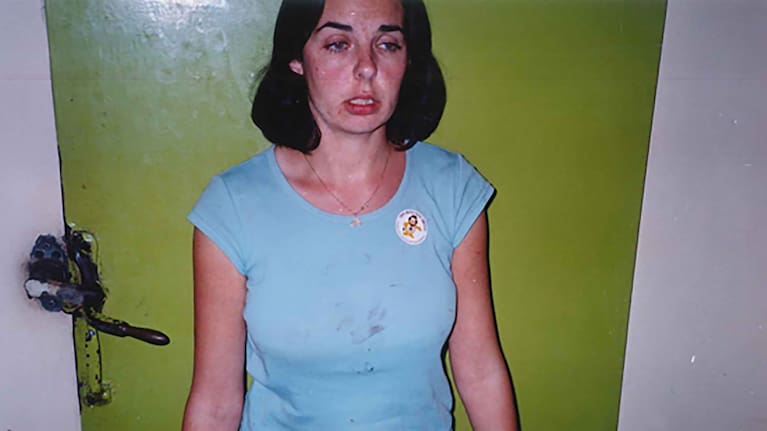 Joanne Lees hours after her encounter with Bradley John Murdoch. (Source: Northern Territory Police)