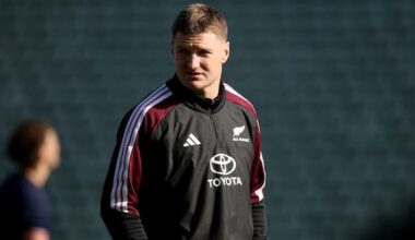 All Blacks: Jordie Barrett sits out training ahead of Ireland clash