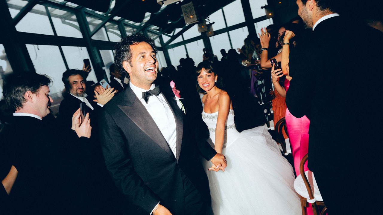SubwayTakes’ Kareem Rahma and Karina Muslimova’s NYC Wedding Was a Joyous Celebration of Family and Friendship