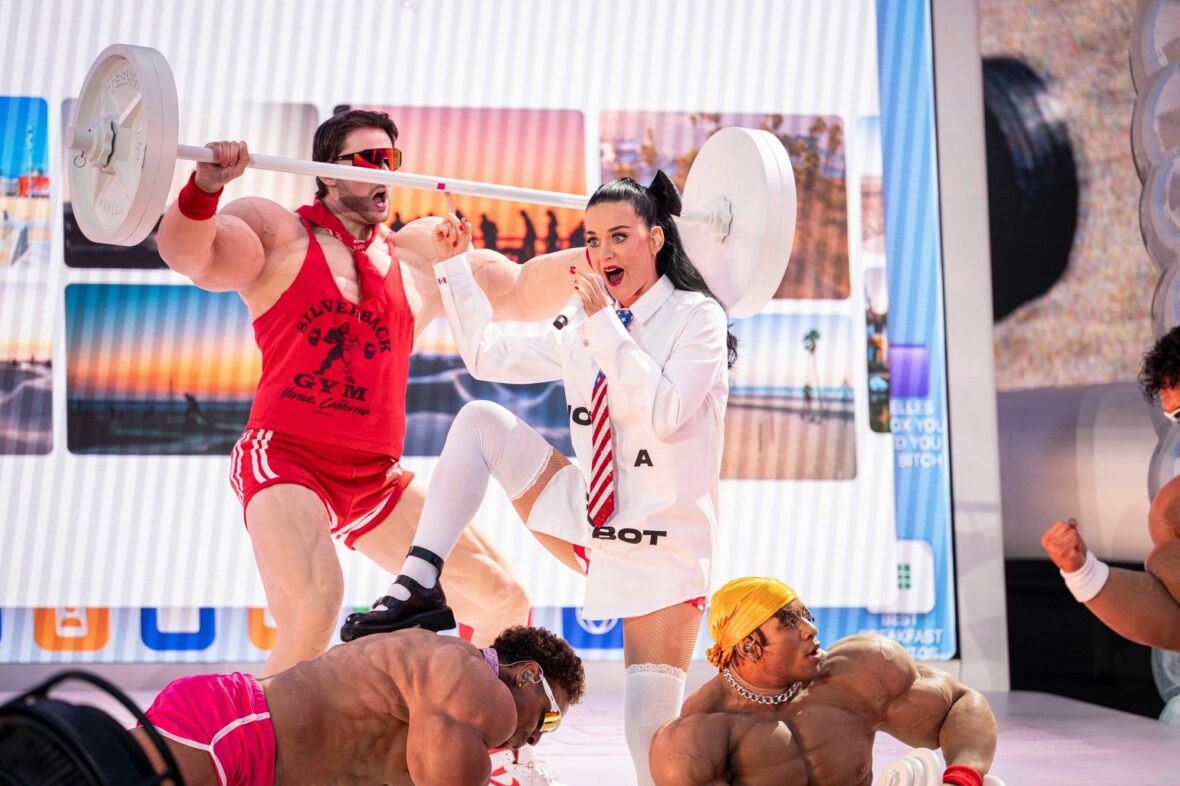 Katy Perry performs at Cardiff Castle in Wales