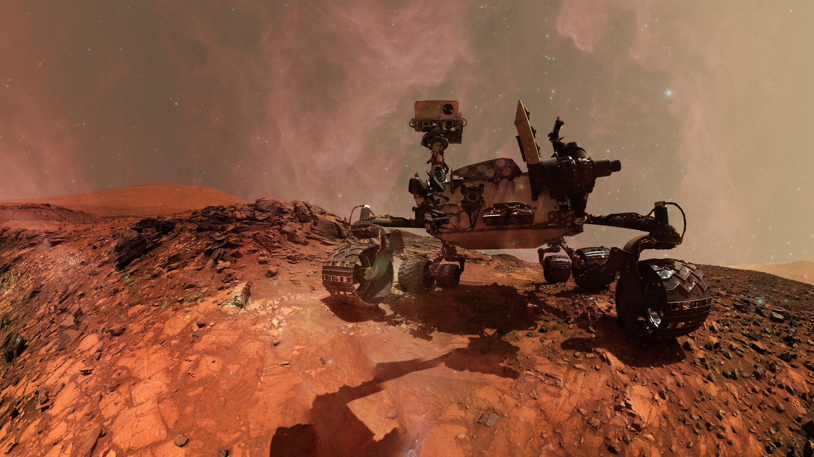New Image Shows What 14 Years Of Driving Has Done To NASA's Mars Rover