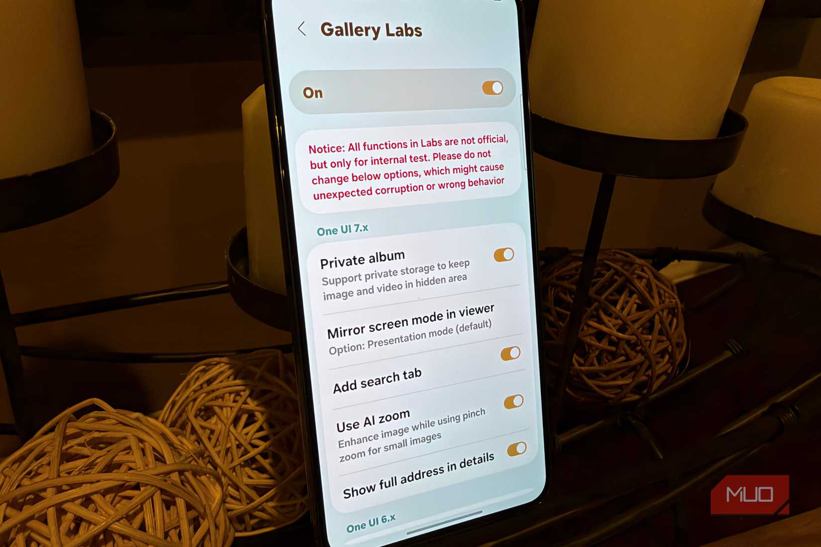 gallery labs on s22