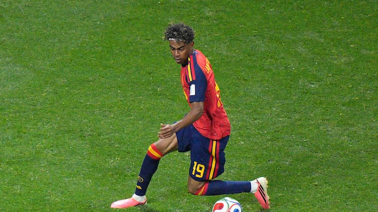 Spain's Lamine Yamal.