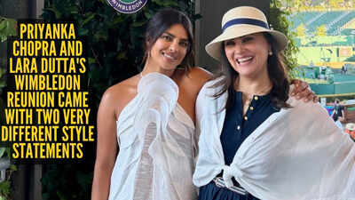 Priyanka Chopra and Lara Dutta reunite after 26 years, serve two stunning Wimbledon style moments