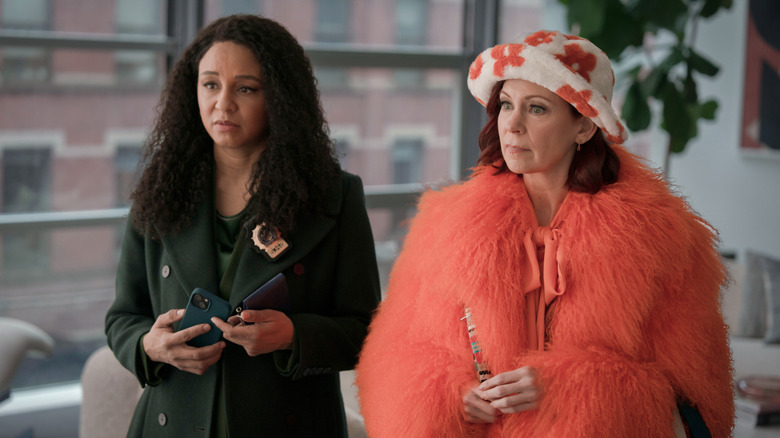 Kaya and Elsbeth in Elsbeth Season 3
