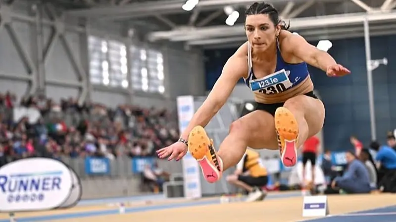 Lauren Callaghan sets new Ulster long jump record in Belgium