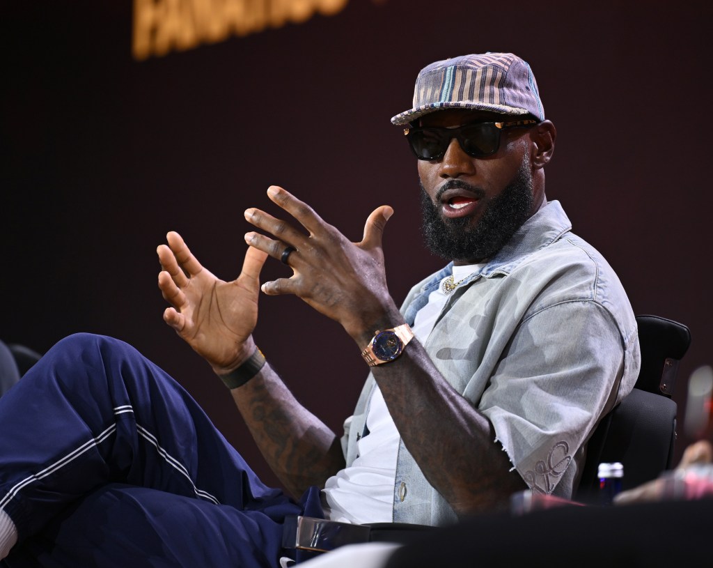 LeBron James at Day 2 of the 3rd Fanatics Fest NYC 2026