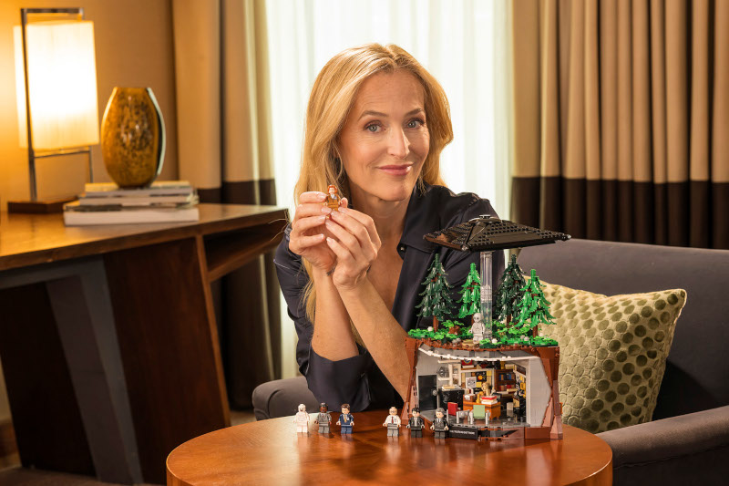 Details of the LEGO the X Files set