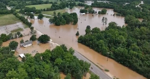 Over 200 people at a Missouri camp helicoptered to safety amid floods