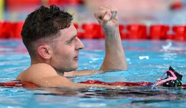 Commonwealth Games: Lewis Clareburt wins second gold in Glasgow