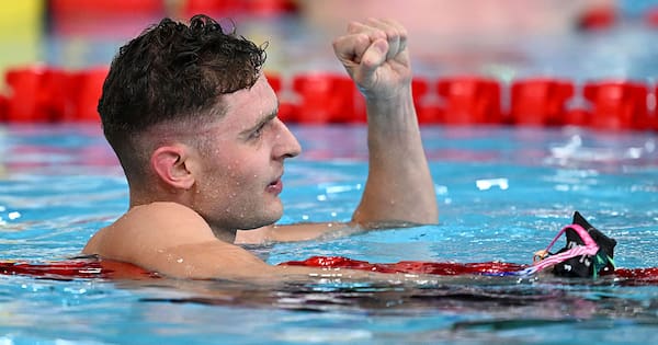 Commonwealth Games: Lewis Clareburt wins second gold in Glasgow