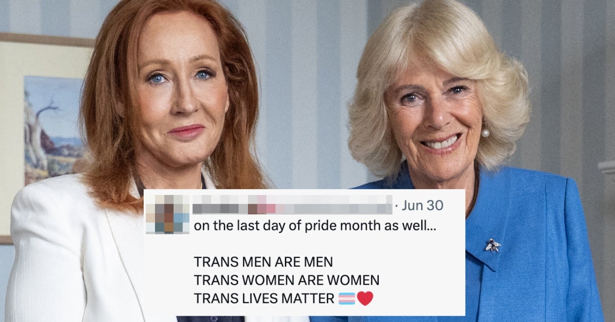 Queen Camilla’s Photo With J.K. Rowling During Pride Month Is Drawing Serious Criticism - BuzzFeed