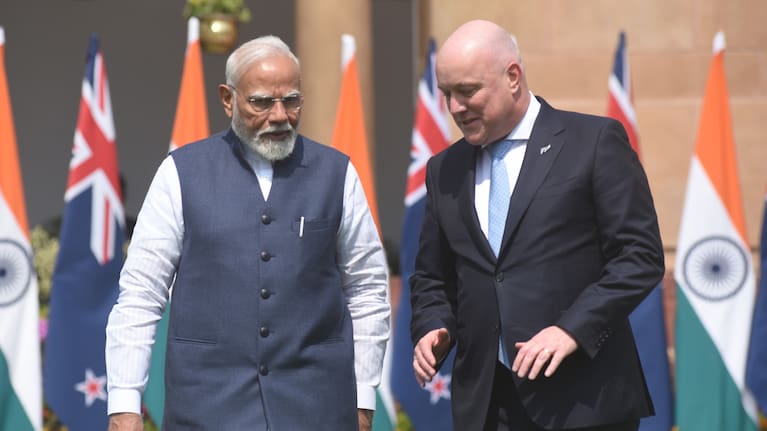 Modi will visit New Zealand on Friday and depart on Saturday.