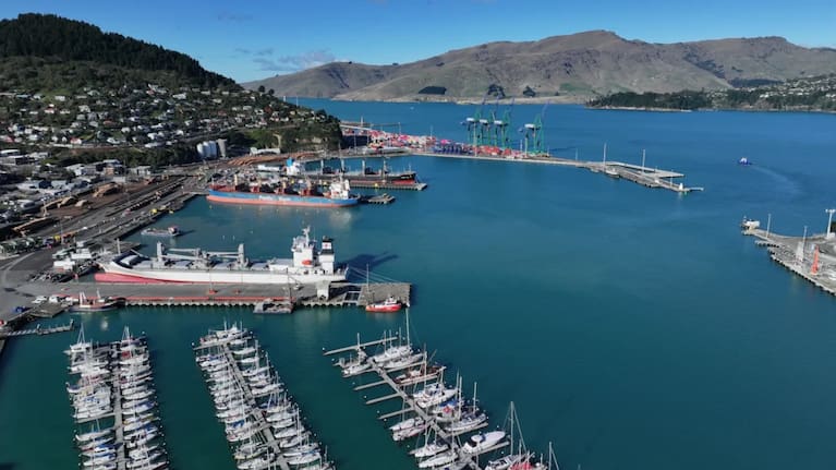 Lyttelton Port.